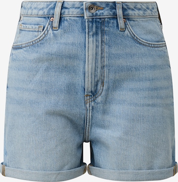QS Regular Shorts in Blau: Vorderseite