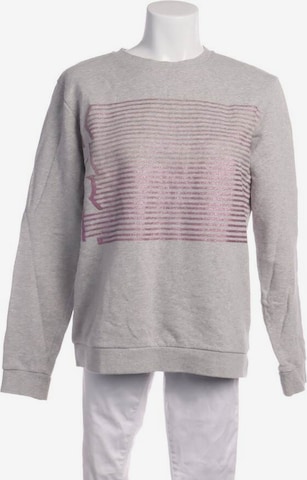 Karl Lagerfeld Sweatshirt & Zip-Up Hoodie in M in Grey: front