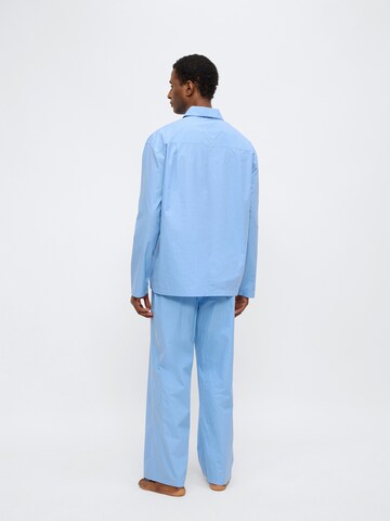 Calvin Klein Underwear - Pijama largo 'HERITAGE' en azul