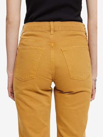Coupe slim Pantalon ESPRIT en jaune