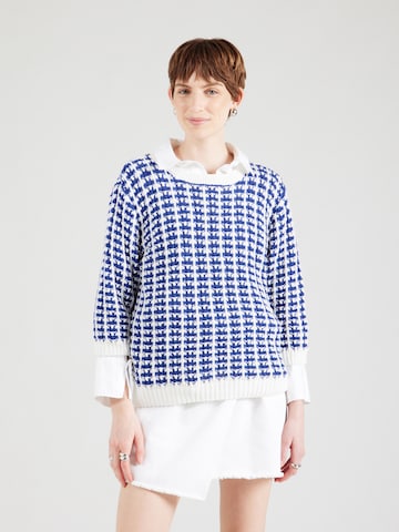 MORE & MORE Trui in Blauw: voorkant