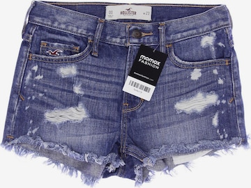 HOLLISTER Shorts XXXS in Blau: predná strana