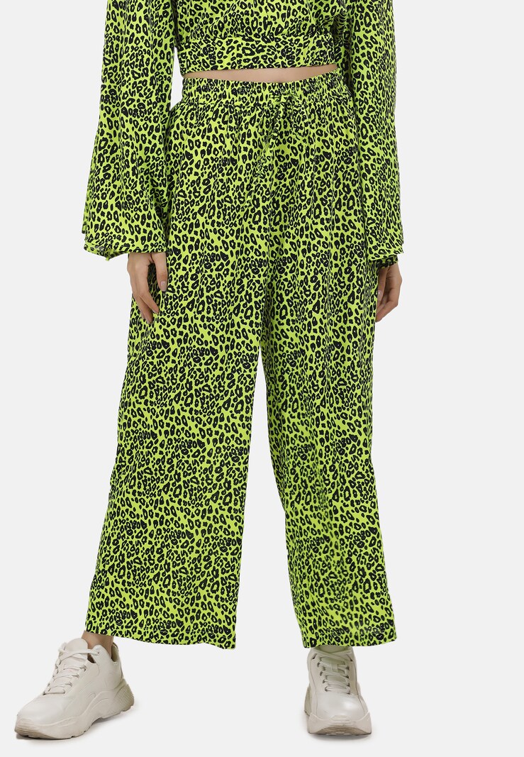 Pants MYMO Fabric pants Neon Green