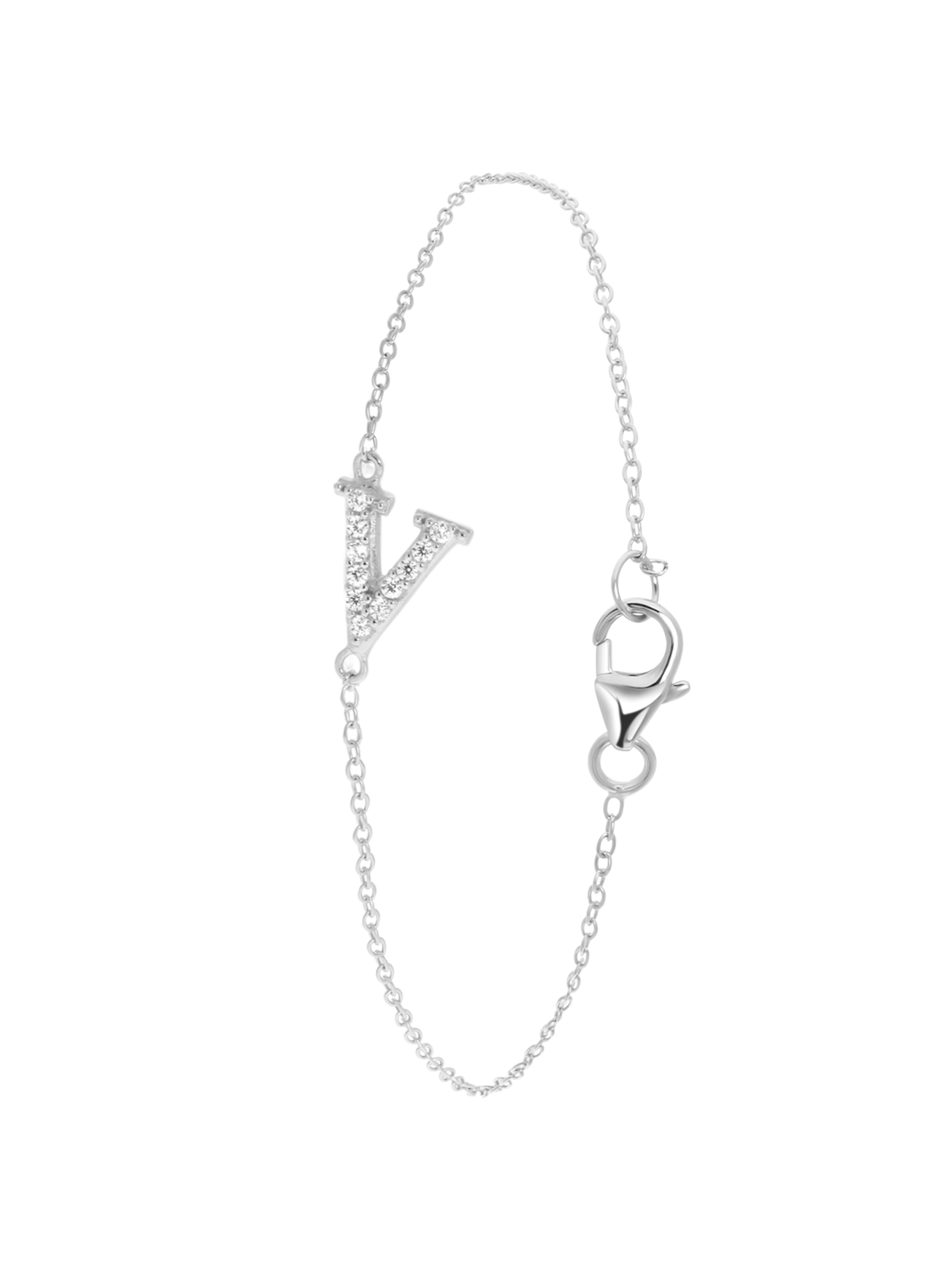 Lucardi Armband in Zilver: voorkant