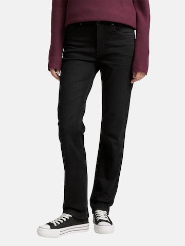 TOM TAILOR Regular Jeans 'ELVA' in Schwarz: Vorderseite