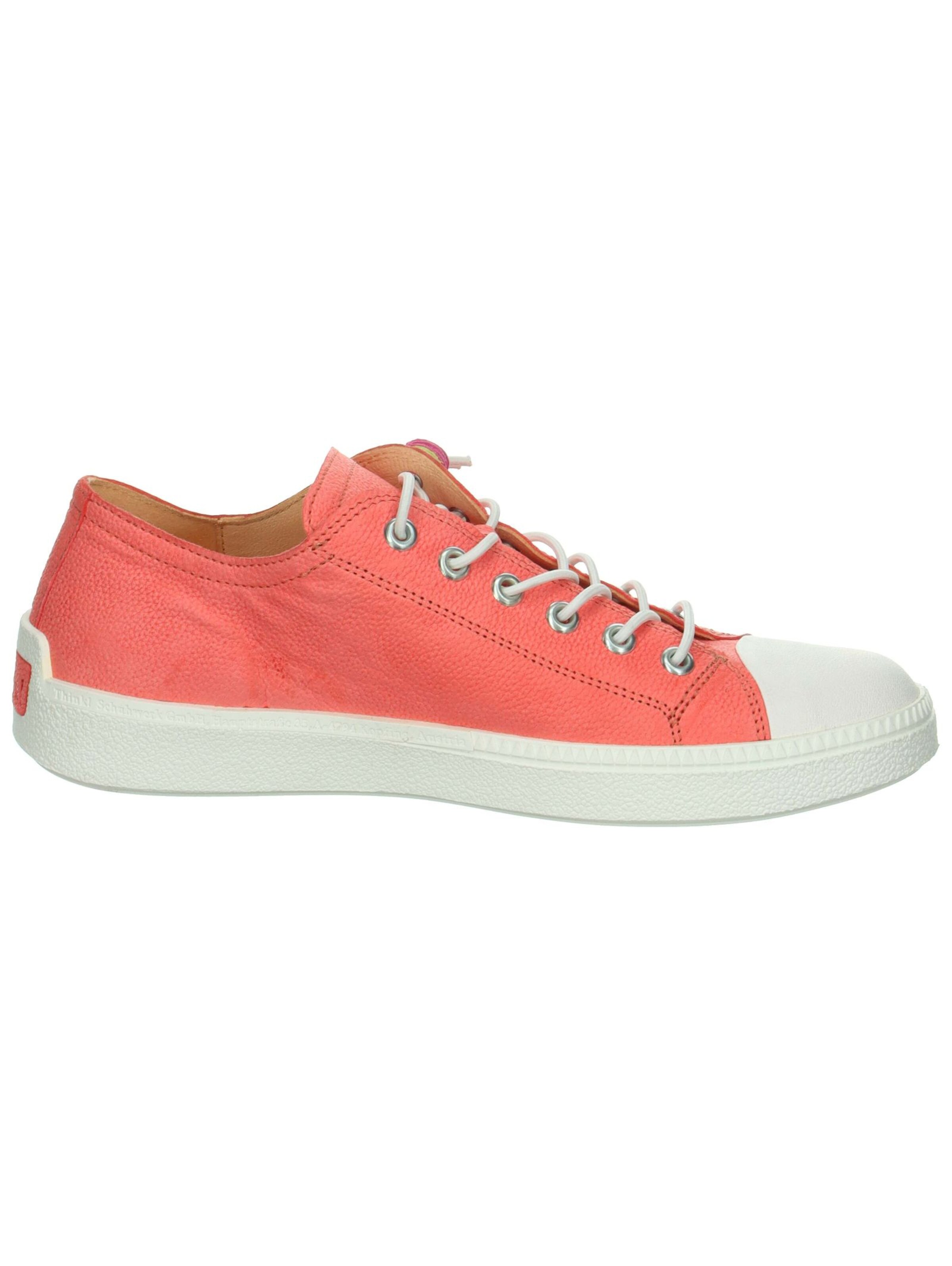 Sneaker bassa 'Turna' di THINK! in rosso
