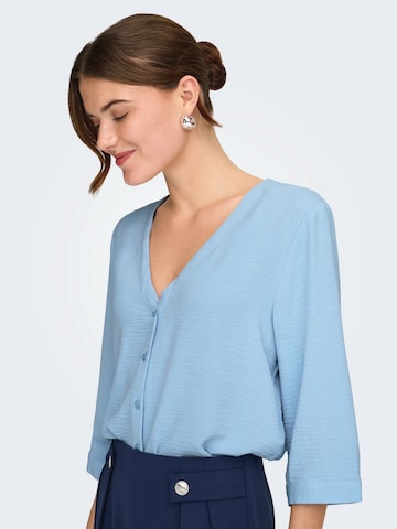 JDY Blúzka 'JDYCAPOTE' - Modrá