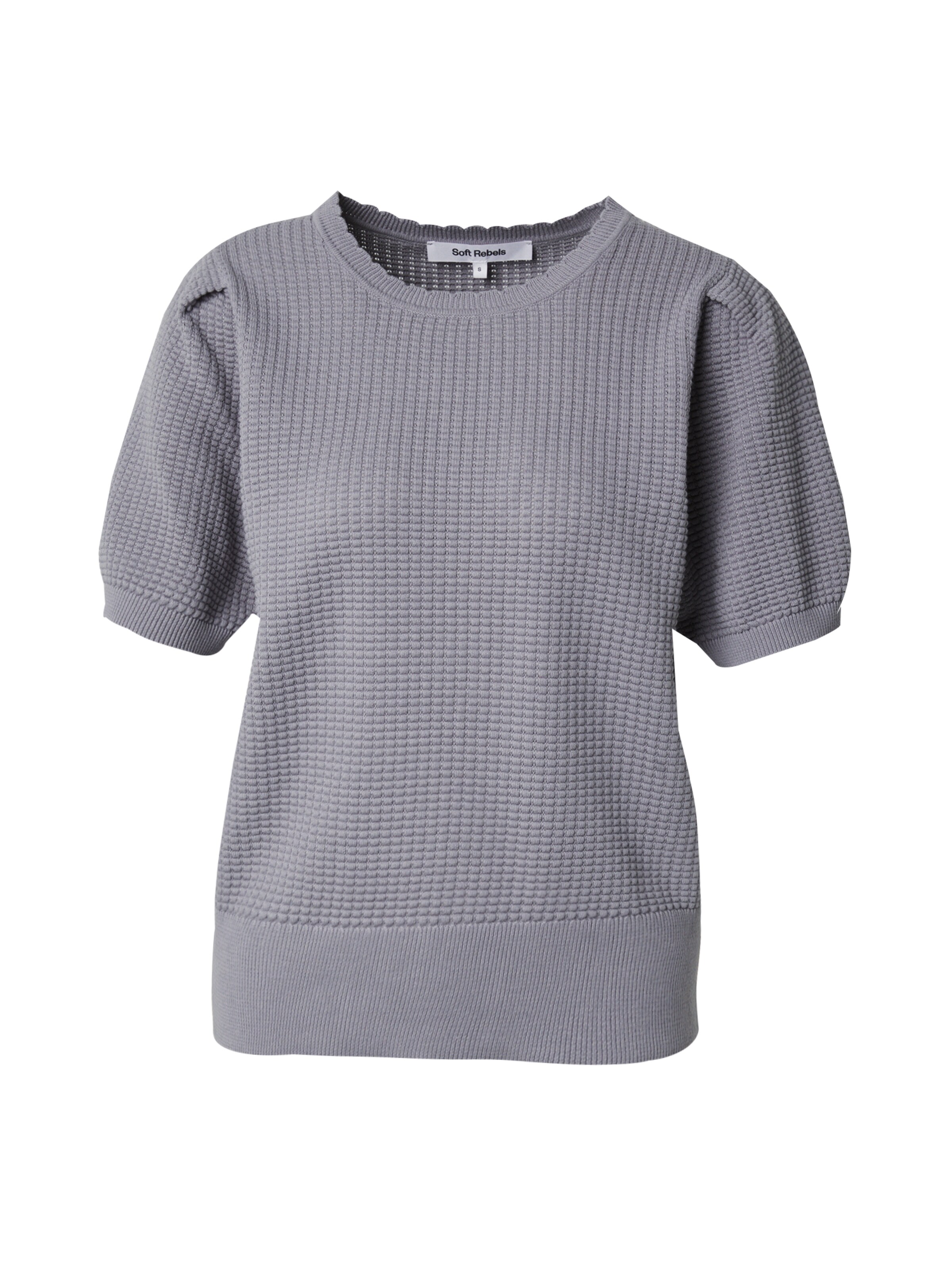 Soft Rebels Kampsun 'May', värv hall: eest vaates