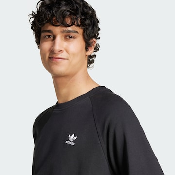 ADIDAS ORIGINALS Sweatshirt 'Trefoil Essentials' in Schwarz