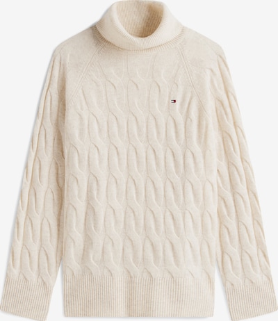 TOMMY HILFIGER Džemperis, krāsa - krēmkrāsas / tumši zils / sarkans / balts, Preces skats