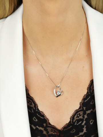 DANIEL CLIFFORD Kette 'Helen' in Silber: Vorderseite