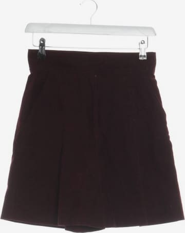 APC Bermuda / Shorts XXS in Rot: Vorderseite