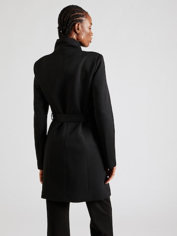 Manteau mi-saison 'ELLI' ONLY en noir