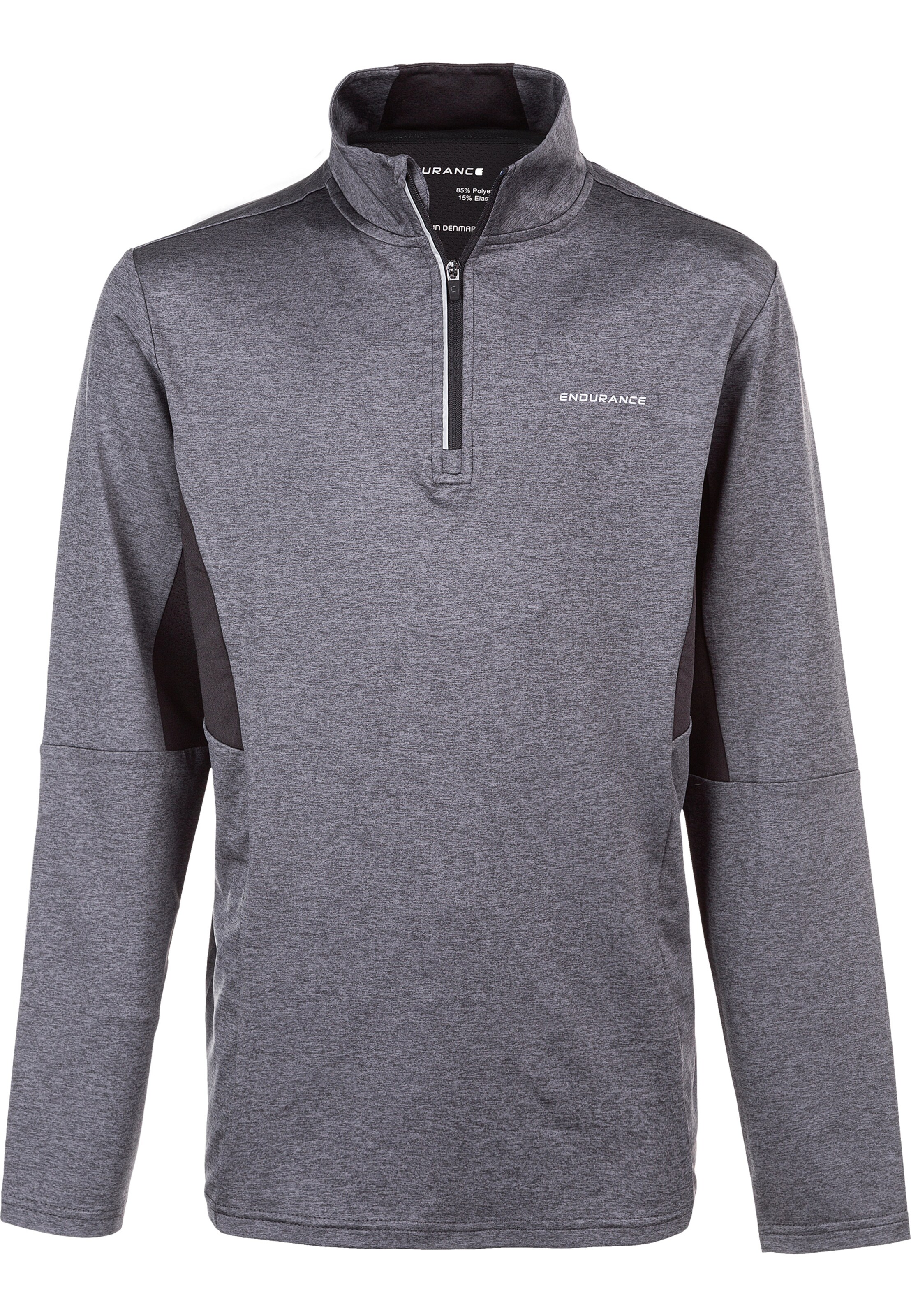ENDURANCE Sportpullover 'Lanbark Jr.' in Grau: Vorderseite