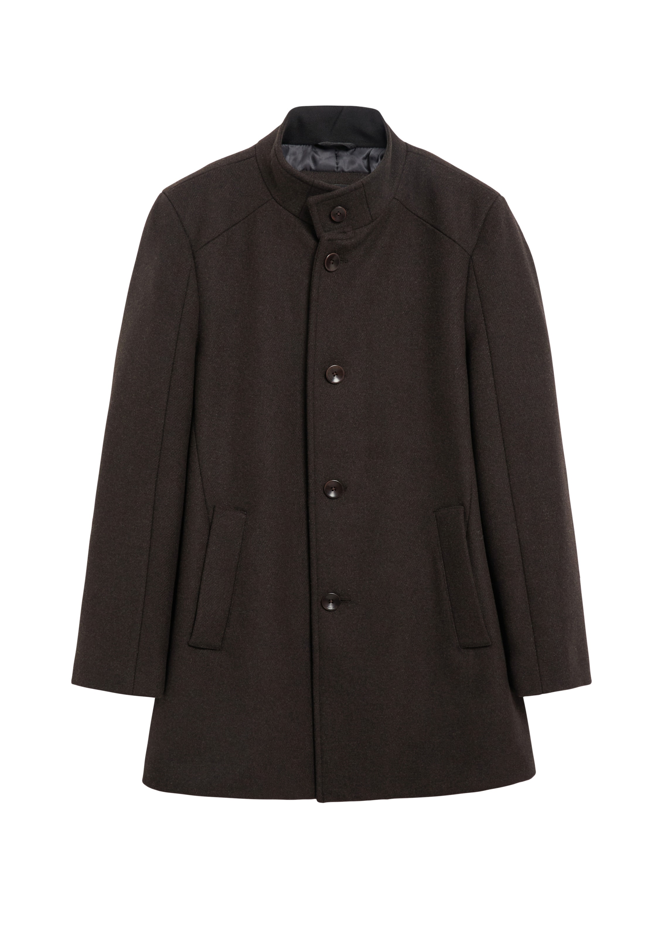 s.Oliver Between-seasons coat in L-XL in Dark brown, Item view