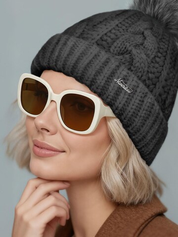 Neverless Mütze '1980' in Grau