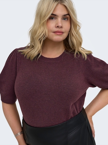 ONLY Carmakoma Pullover 'CARRica' in Rot