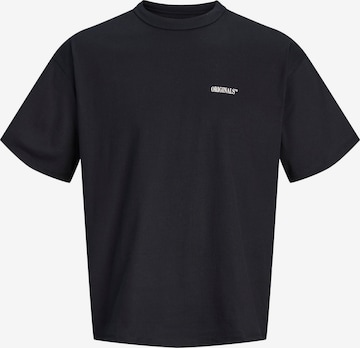 JACK & JONES - Camiseta en negro: frente