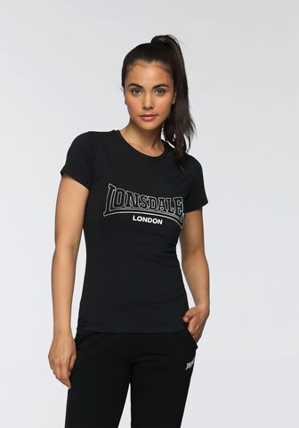 LONSDALE Shirt in Green: front