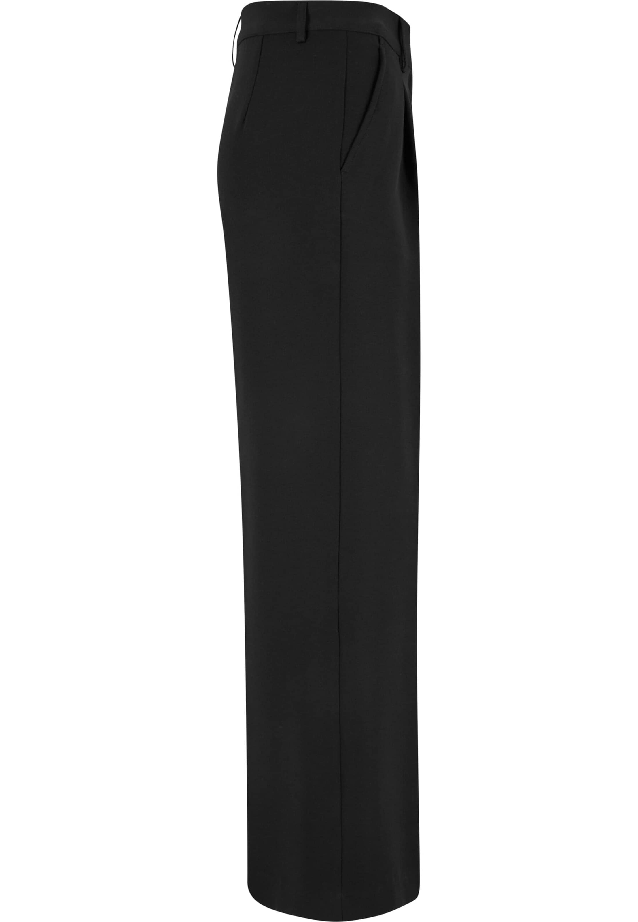 Wide Leg Pantalon à pince Urban Classics en noir