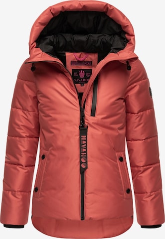 NAVAHOO Зимняя куртка 'Krümelein' в Ярко-розовый