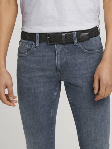 TOM TAILOR DENIM Belt 'Andy' in Black