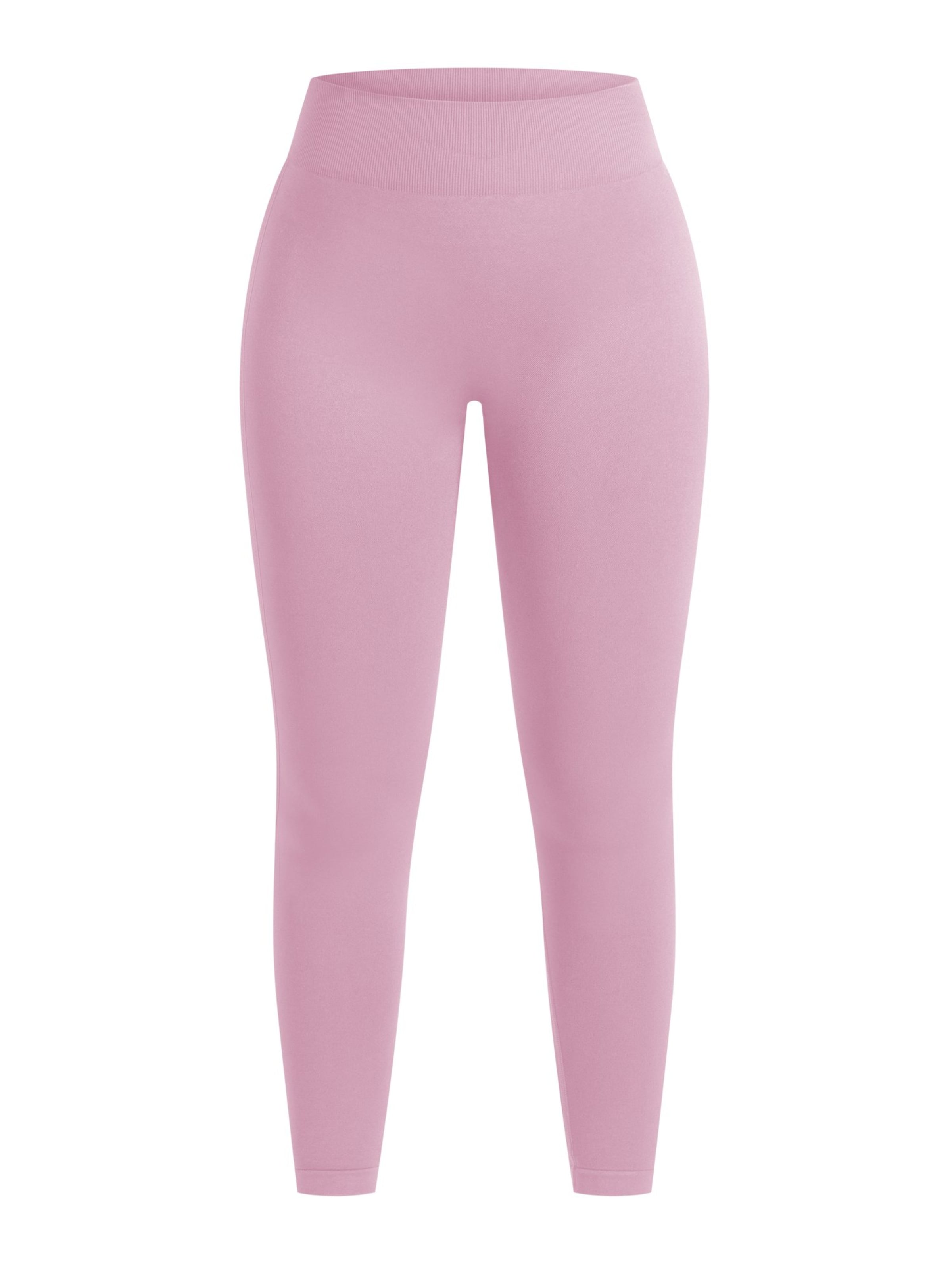 Smilodox Cetrina Seamless Scrunch Leggings in Pink: Vorderseite
