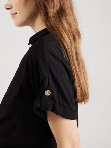 VERO MODA Bluse 'Bumpy' in Schwarz