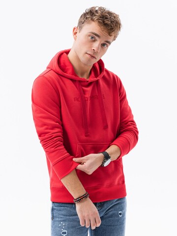 Ombre Sweatshirt 'B1351' in Rot