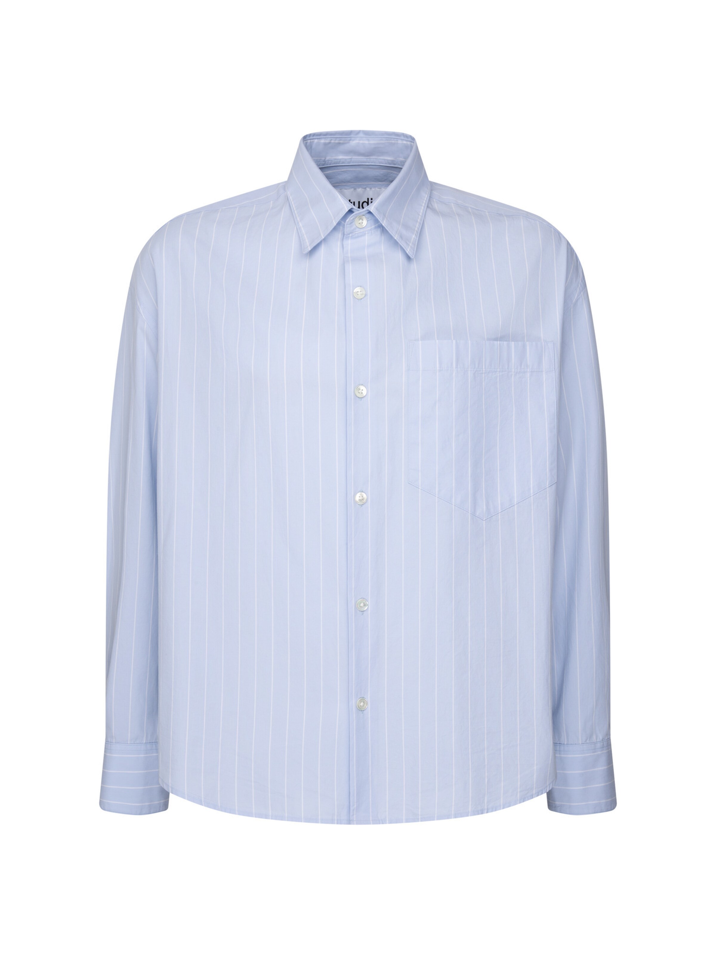 Studio Seidensticker Comfort fit Overhemd in Blauw: voorkant