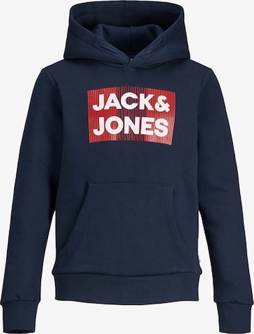 Jack & Jones Junior Majica | modra barva: sprednja stran