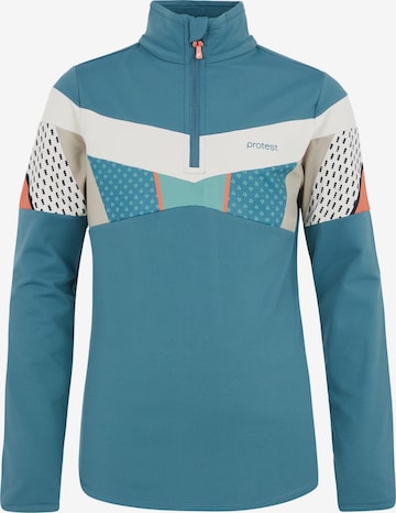 PROTEST Sportsweatshirt 'PRTCEDARK JR' in Blau: Vorderseite