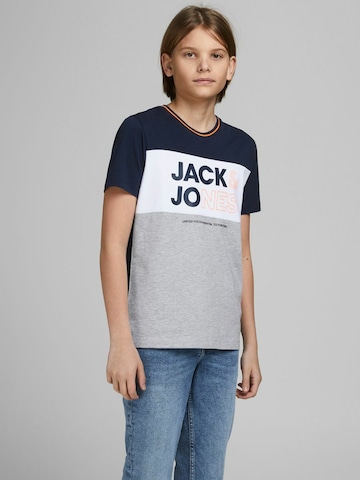 zils Jack & Jones Junior T-Krekls: no priekšpuses