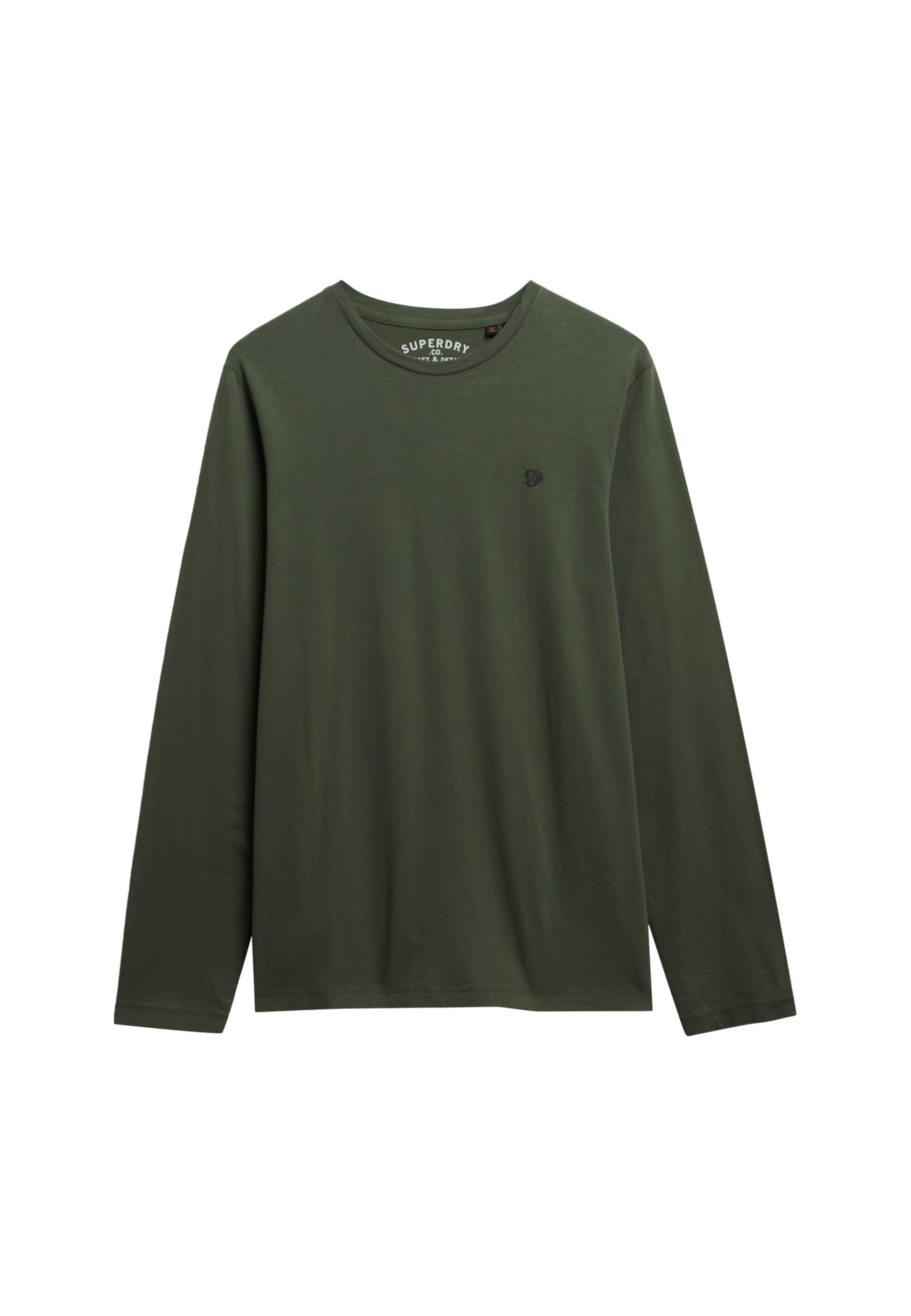 Superdry & Co Shirt 'Essential' in Groen: voorkant