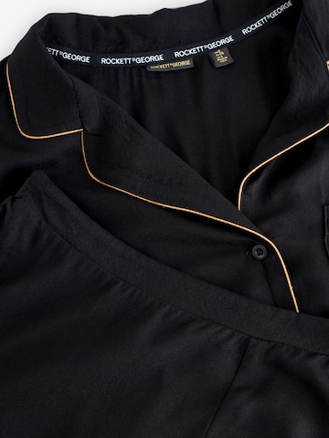 Rockett St George Korte pyjama 'Daia' in Zwart