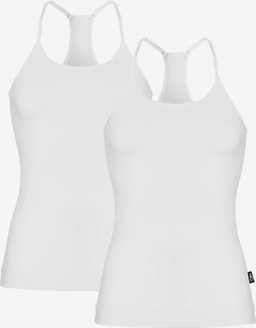 O'NEILL Top 'Racerback' in White: front