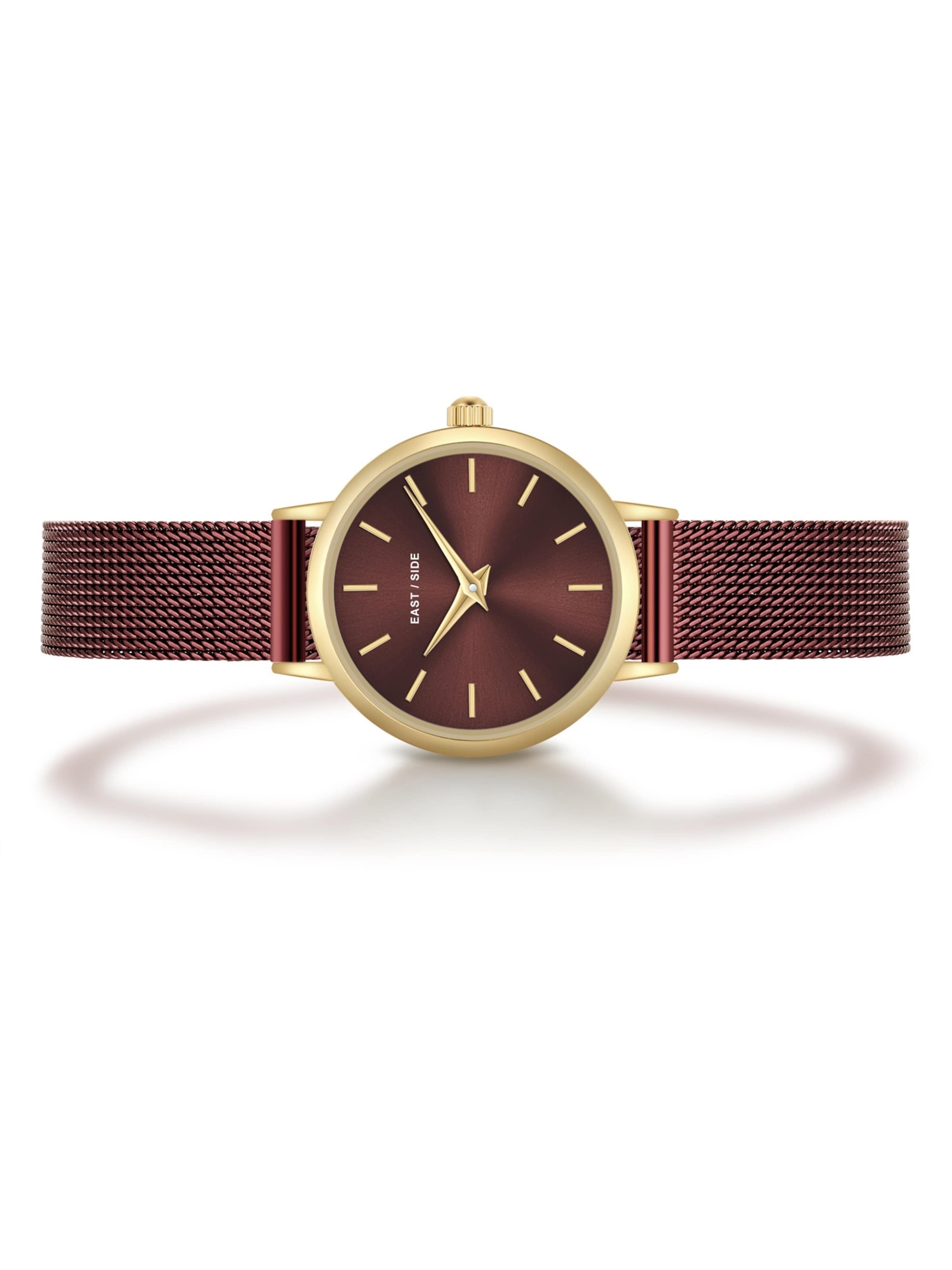 Montre à affichage analogique Eastside en or