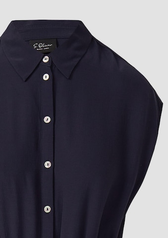 s.Oliver BLACK LABEL Blousejurk in Blauw
