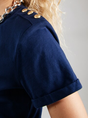 GUESS - Camiseta en azul