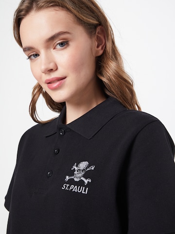 FC St. Pauli Poloshirt in Schwarz