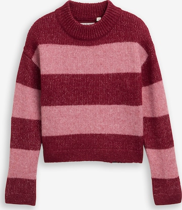 TOM TAILOR - Pullover em vermelho: frente