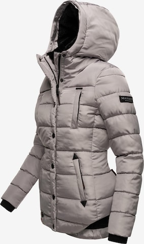 MARIKOO Winter jacket 'Lotusblüte' in Grey