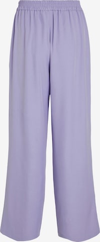 VILA Wide leg Pants 'Scarly' in Purple
