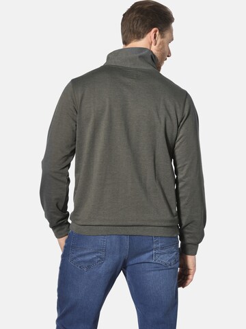 Jan Vanderstorm Sweatshirt 'Tjomme' in Green