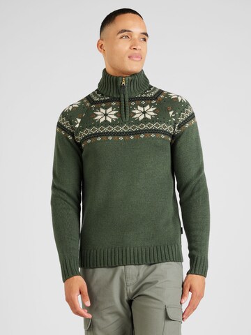 Pull-over BLEND en vert : devant