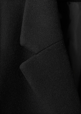 MANGO TEEN Mantel 'Galesn' in Schwarz