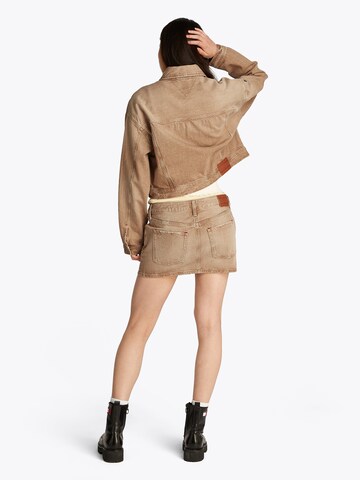 Gonna di Tommy Jeans in marrone