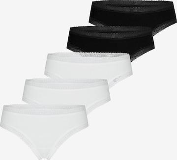 Mey Panty 'Modal Lace' in Silver: front