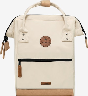 Cabaia Ryggsäck 'Adventurer' i beige: framsida