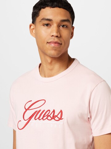 GUESS T-Shirt in Pink